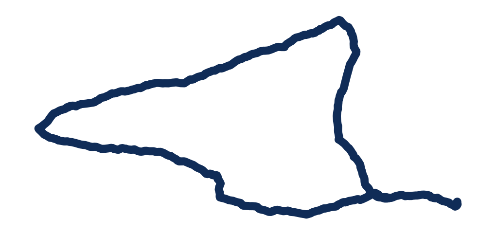 Route Shape for Fourth Run